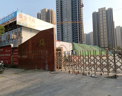  上海（hǎi）金安泰建安碭山尚東城項目（高壓線防護）